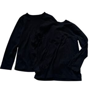 Wonder Nation Black Kid Tough T-Shirt Bundle - Size L
